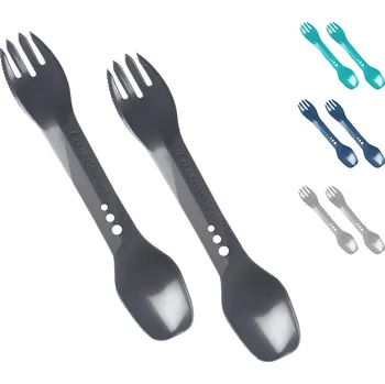 Kempingové nádobí LIFEVENTURE Ellipse Spork Teal