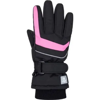 Rukavice Dětské zimní rukavice LOAP RULIK 12 Černá, Růžová