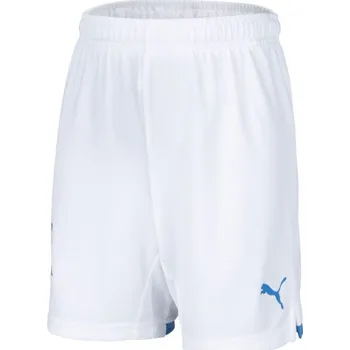 Chlapecké kraťasy Chlapecké fotbalové kraťasy Puma SKS HOME SHORTS 164 Bílá, Modrá, Červená