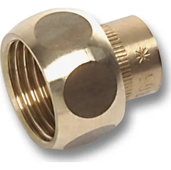 Instalatérský materiál Sanha 4359G půlšroubení ploché pájecí Cu 22x1" 14359221