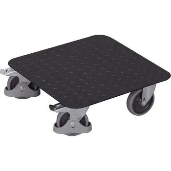Plošinový vozík Přepravní plošina Variofit sw‑500.012, 50 x 50 x 17 cm, nosnost do 400 kg Barva: antracit RAL7016