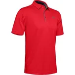 Pánské triko Under Armour TECH POLO XS Červená, Černá