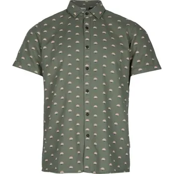 Pánská košile Pánská košile s krátkým rukávem O'Neill CHAMBRAY M Khaki, Béžová