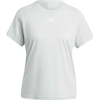Dámské sportovní tričko adidas TRAIN ESSENTIALS TEE M Šedá, Bílá