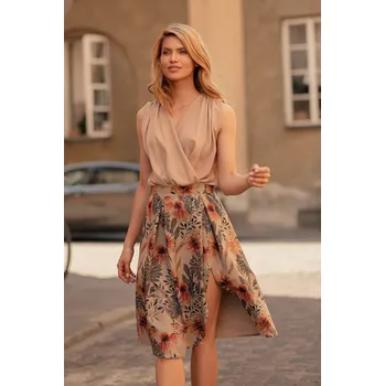 Dámské šaty Figl Dámské mini šaty Gyatso vzorovaná L