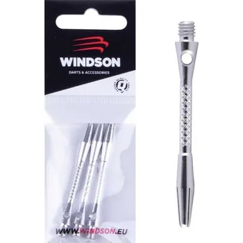 Sada náhradních aluminiových násadek Windson ALU SHAFT SHORT 3 KS UNI Stříbrná