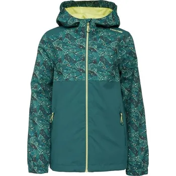 Dívčí bunda Dětská bunda Head FULLY 128/134 Zelená, Žlutá