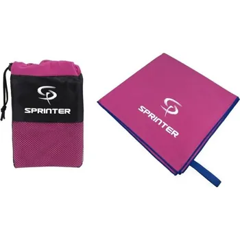 Ručník Sportovní ručník z mikrovlákna Sprinter TOWEL 100 x 160 UNI Růžová
