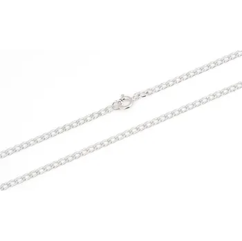 Řetízek Stříbrný řetízek pancr STRR0501F 70 cm + dárek zdarma