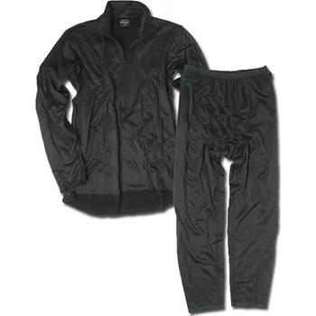 Pánské termo spodní prádlo TEESAR Komplet funkční spodky a triko ECWCS LEVEL 2 ČERNÉ 3XL ČERNÁ - BLACK