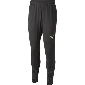 Pánské sportovní tepláky Puma TEAMCUP TRAINING PANTS S Černá, Bílá, Šedá
