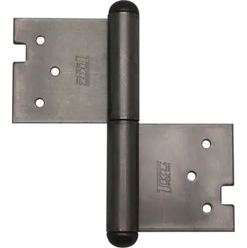 Dveřní kování TKZ Polná Závěs dveřní 100 P bez povrchové úpravy