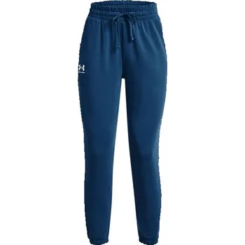 Dámské tepláky Under Armour RIVAL TERRY XL Modrá