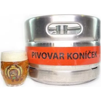 Pivo Grošák 14% - polotmavý speciál - pivovar Koníček - 50L