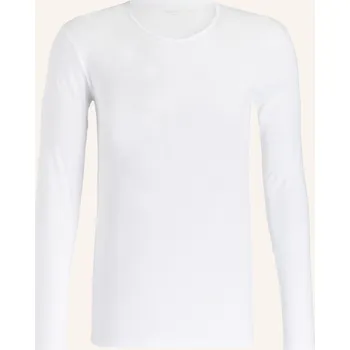 Pánské tričko Mey Pánské Tričko S Dlouhým Rukávem Casual Cotton, bílá, 56