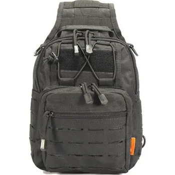 Batoh - taška na hruď, černá, 20L, 22*12*30CM, Smilodon