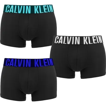 Boxerky Calvin Klein boxerky NB3608A 3 pack LXS - Vícebarevné / L