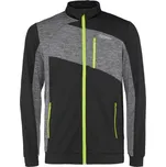 Pánská funkční mikina Klimatex DARIO S Černá, Tmavě šedá, Žlutá