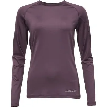 Dámské tričko Dámské triko s dlouhým rukávem Lotto NEWLOOPI XL Vínová