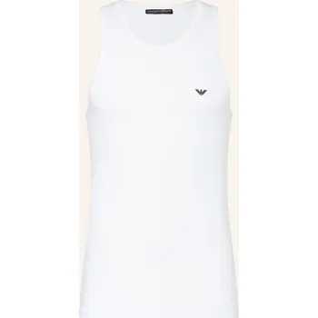 Pánská móda Emporio Armani Pánský Nátělník, bílá, 52