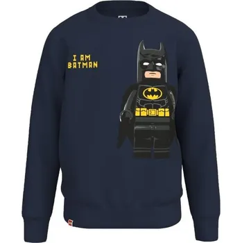 Chlapecká mikina Chlapecká mikina LEGO&reg; kidswear SWEATSHIRT 122 Tmavě modrá, Žlutá, Černá