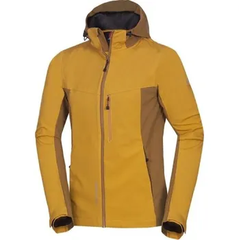 Pánská softshellová bunda Pánská softshellová bunda Northfinder BRENSSON S Žlutá, Hnědá