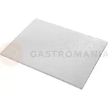 Podložka kartonová pod dorty a zákusky, obdélníková, stříbrná, 40x30x1,2 cm | MODECOR, 30629H