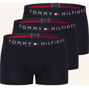 Slipy Tommy Hilfiger Pánské Boxerky, 3 Kusy V Balení, tmavě modrá, 54