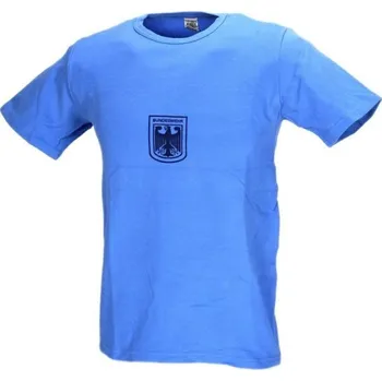 Pánské tričko Bundeswehr Triko BW sportovní ADLER krátký rukáv MODRÉ použité Modrá 7