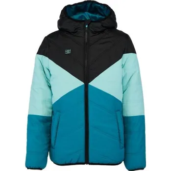 Chlapecká bunda Dětská prošívaná bunda Umbro IMLA 116/122 Modrá, Černá, Světle modrá