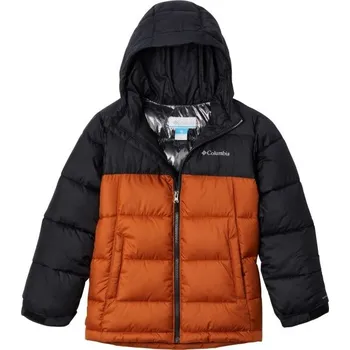 Chlapecká bunda Dětská bunda Columbia PIKE LAKE JACKET S Černá, Oranžová, Bílá
