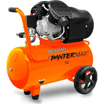 Kompresor PANTERMAX PANTERMAX® AirFlow® 52 Kompresor olejový, zásobník 50l, 8Bar, 2,2kw, 2písty, 97dB