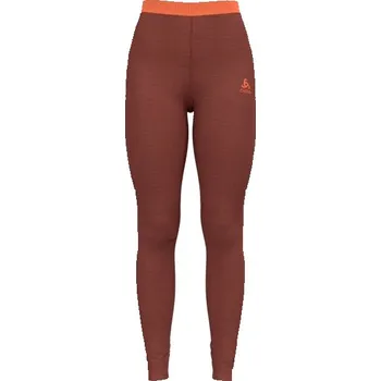 Dámské legíny Dámské termolegíny Odlo PERFORMANCE WOOL 150 M Červená, Oranžová