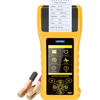 Autodiagnostika AUTOOL BT760 TESTER BATERIÍ 12V24V Tiskárna