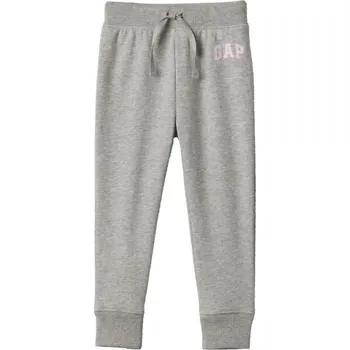 Dívčí tepláky GAP FRENCH TERRY 2Y Šedá, Růžová