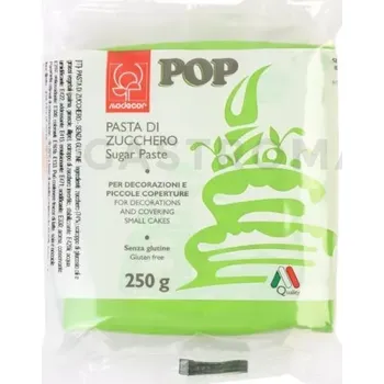 Výroba svíčky Cukrová hmota, trávově zelená, 250 g | MODECOR, 25324