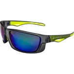 Sluneční brýle Laceto FUSION UNI Tmavě šedá, Reflexní neon