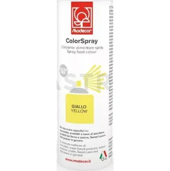 Barva ve spreji Barvivo potravinářské ve spreji, žluté 250 ml | MODECOR, 23608