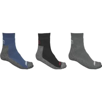 Pánské oblečení Sensor Trekové ponožky TREKING 3-PACK 6-8 Šedá, Černá, Modrá