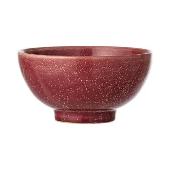 Servírovací miska červená glazovaná