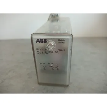 Fasádní barva ABB RXMS 1 RK 216 037-AS ochranné relé Combiflex 220V DC