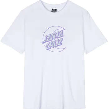 Dámské tričko Santa Cruz Triko Santa Cruz, Crackle Moon Dot white 2024 dámské Velikost: S