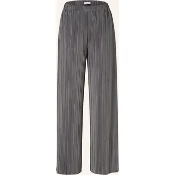 Dámské kalhoty Samsøe Samsøe Dámské Plisované Kalhoty Uma, tmavě šedá, 42
