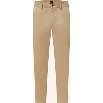 Pánské kalhoty Boss Pánské Chino Kalhoty Tapered Fit, béžová, 34