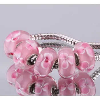 Korálek Korálek 1 KATY sklo Růžová zahrada - TOPBEADS