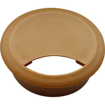 TS Průchodka na kabel plast 70 mm, dub, buk