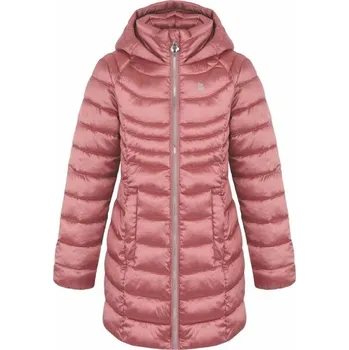 Dívčí kabát Dětský zimní kabát LOAP ILLISA 146/152 Růžová