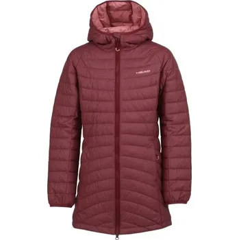 Dívčí kabát Dívčí prošívaný kabát Head NISSA 152/158 Vínová, Růžová