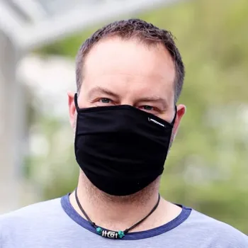 Bambusová rouška s kapsou PROGRESS ROUŠKA LITE L/XL Černá