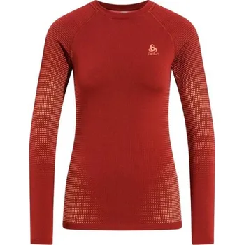 Dámské funkční tričko Odlo PERFORMANCE WARM ECO XS Červená